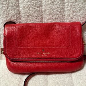 Kate Spade Vibrant Red Crossbody Bag